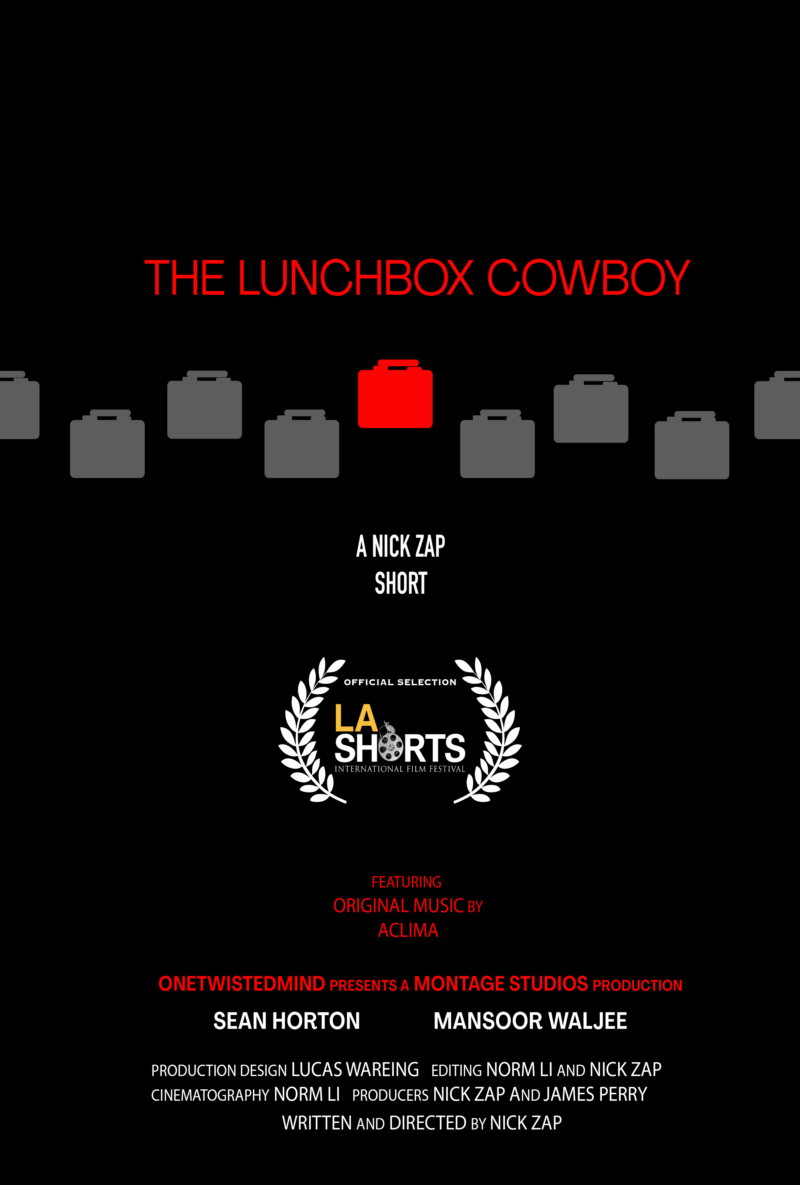 The Lunchbox Cowboy Poster